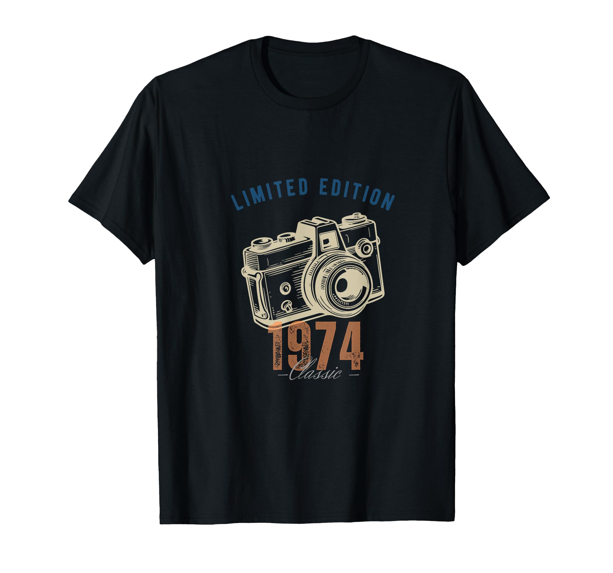 1974 Camera T-Shirt - Novelty Apparel Men Women - T-Shirt, Sweatshirt, Hoodie