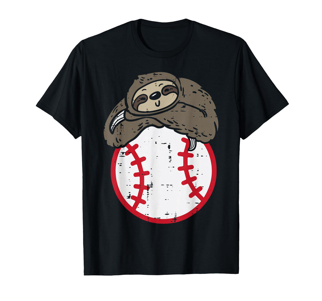 Sloth Baseball Sports Player Catcher T-Shirt - Streetwear Style Men Women - T-Shirt, Sweatshirt, Hoodie