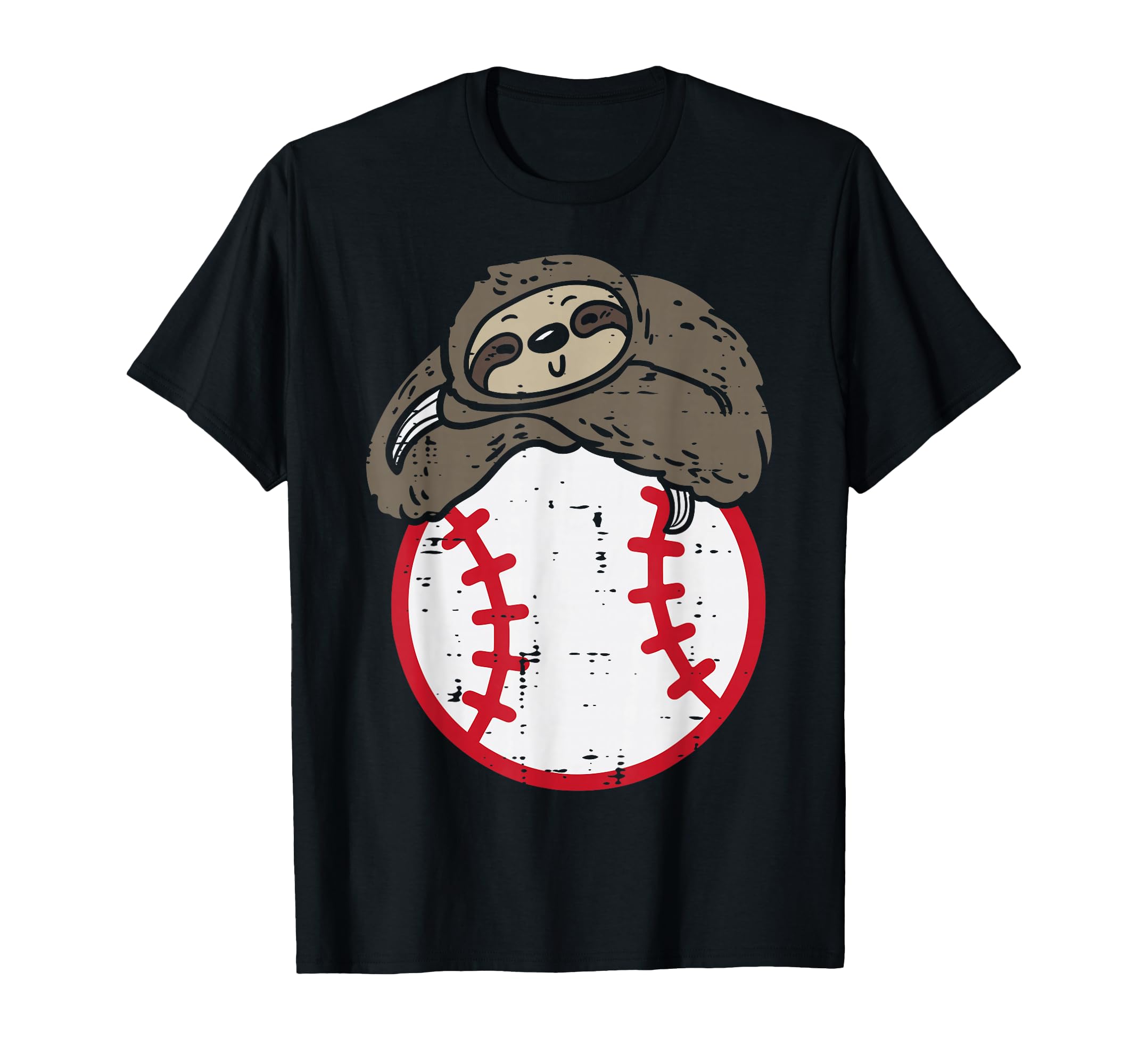 Sloth Baseball Sports Player Catcher T-Shirt - Streetwear Style Men Women - T-Shirt, Sweatshirt, Hoodie
