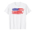 United States Distressed Flag Sweatshirt - Casual Everyday Wear for Adults - T-Shirt, Sweatshirt, Hoodie