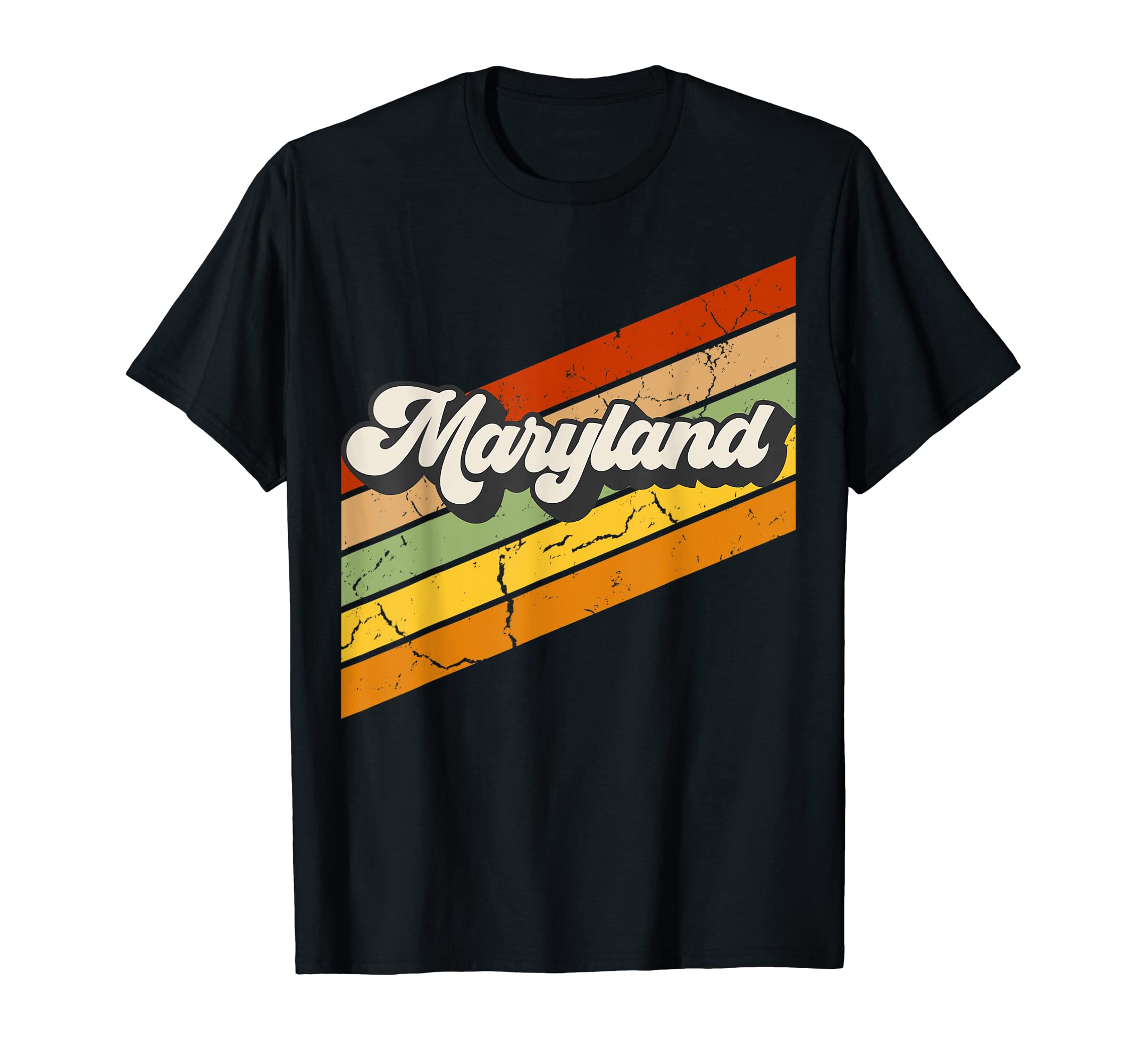 Maryland 80S T-Shirt - Aesthetic Graphic for Adults - T-Shirt, Sweatshirt, Hoodie