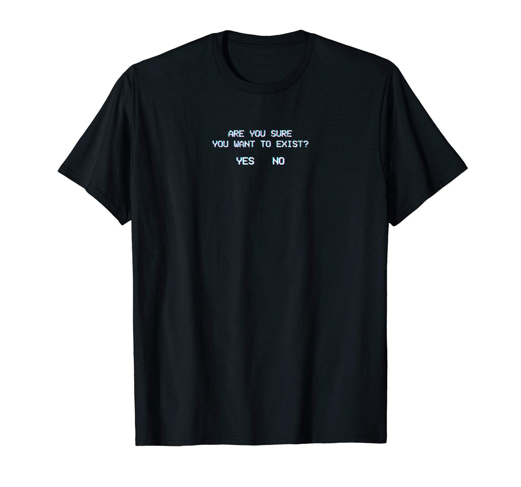 Aesthetic Existentialism Nihilism T-Shirt - Custom Art Print Men Women - T-Shirt, Sweatshirt, Hoodie