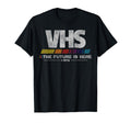 80S Video Cassette Tape Vhs Future Is Here T-Shirt - Trendy Graphic Unisex - T-Shirt, Sweatshirt, Hoodie