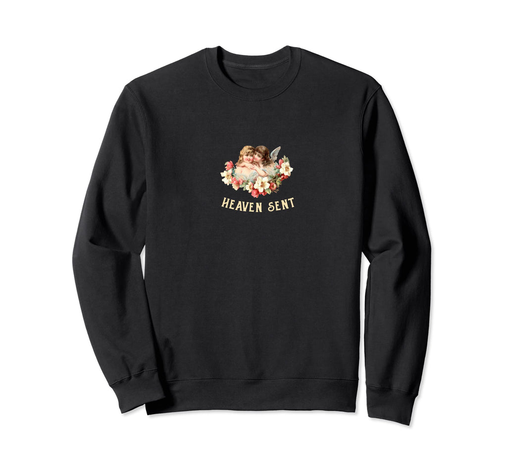 Angel Y2K Aesthetic Cherub Trendy Sweatshirt - Aesthetic Graphic Men Women - T-Shirt, Sweatshirt, Hoodie