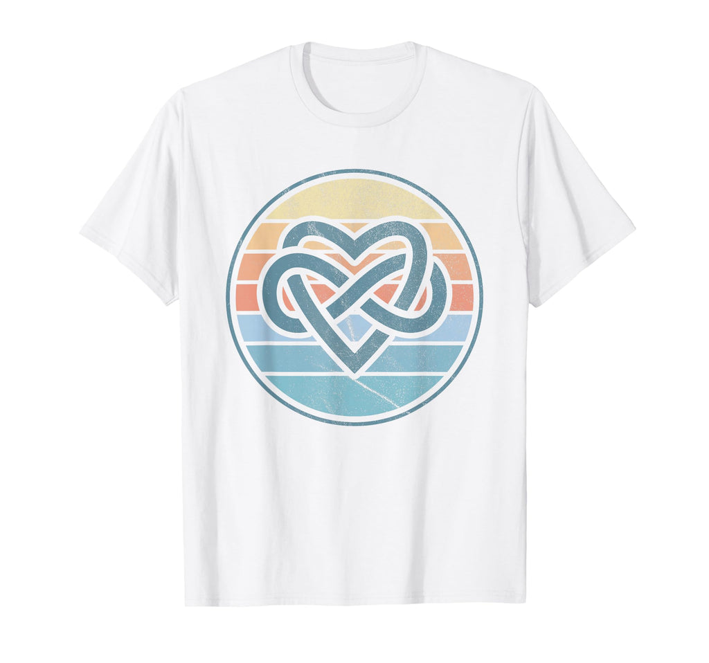 Polyamory Pride Infinity Symbol Sunset T-Shirt - Fun Novelty Design Unisex - T-Shirt, Sweatshirt, Hoodie