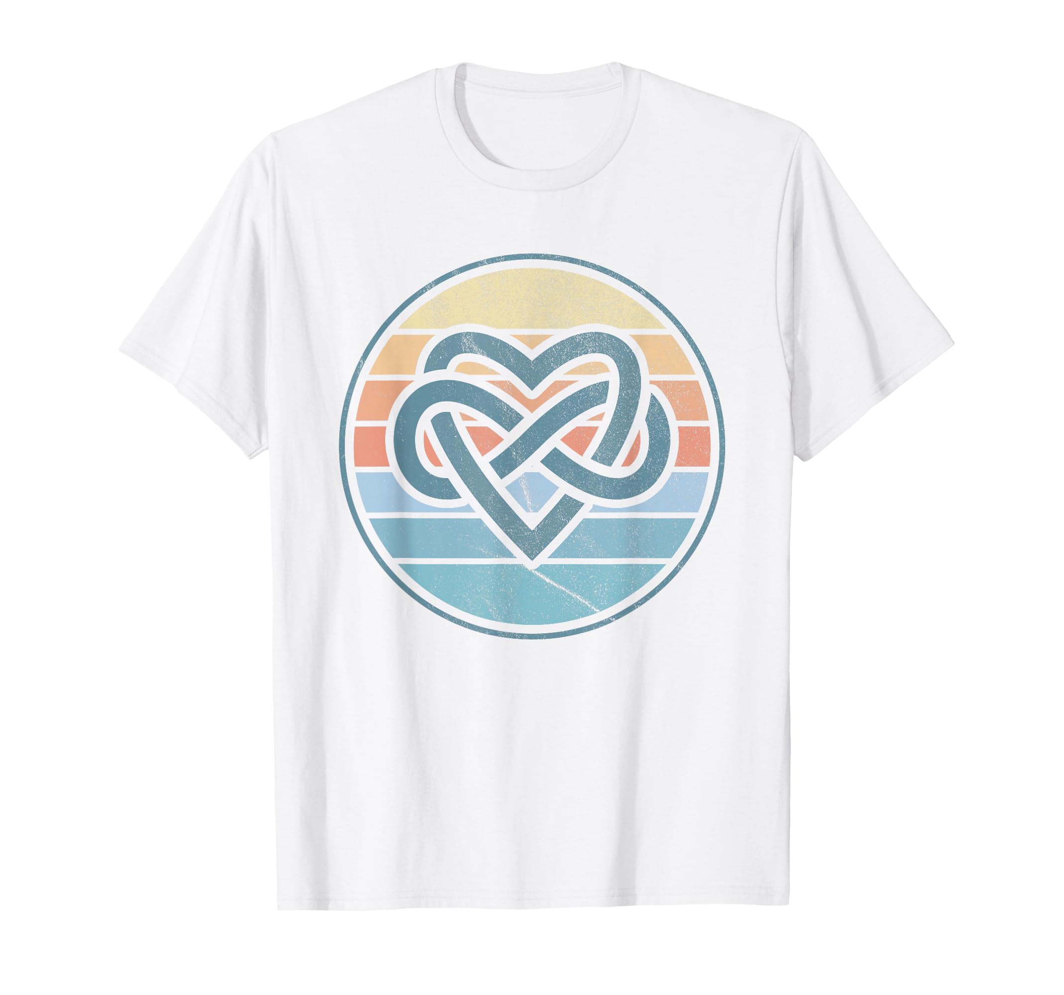 Polyamory Pride Infinity Symbol Sunset T-Shirt - Fun Novelty Design Unisex - T-Shirt, Sweatshirt, Hoodie