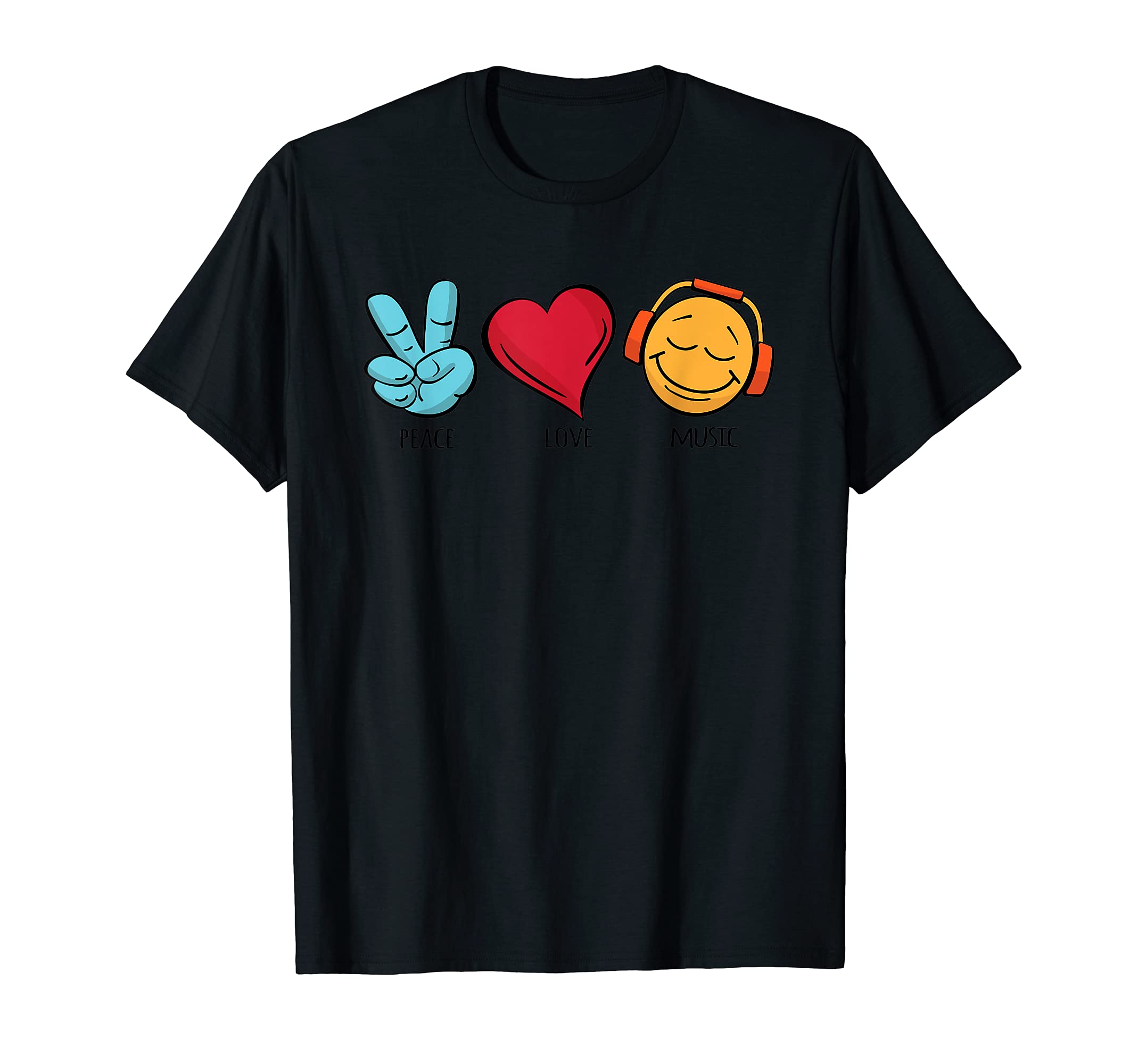 Peace Love Rock One Addiction Wear Hoodie - Streetwear Style Men Women - T-Shirt, Sweatshirt, Hoodie
