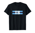 Tampa Bay Blue Light Blue Stripes Tampa Bay T-Shirt - Graphic Print Unisex - T-Shirt, Sweatshirt, Hoodie