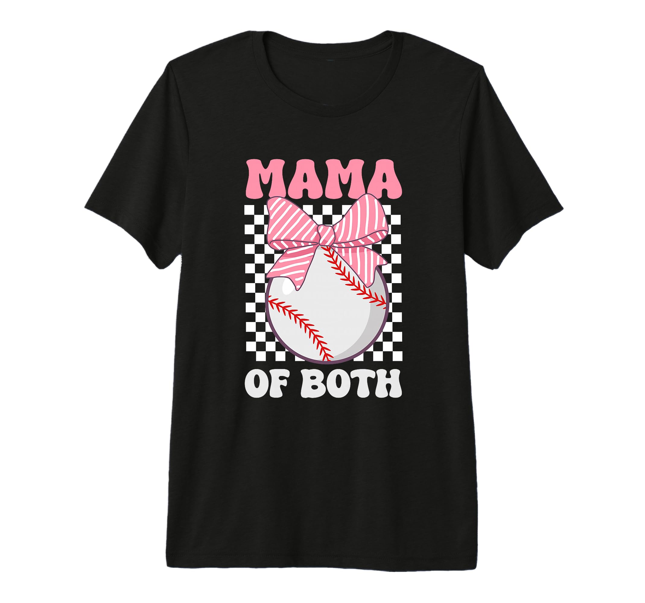 Leopard Mothers Day Mama Mom Both T-Shirt - Fun Novelty Design for Adults - T-Shirt, Sweatshirt, Hoodie