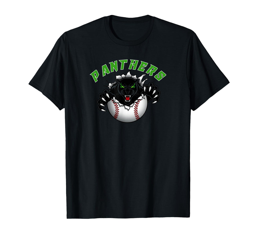 Panther Baseball T-Shirt - Aesthetic Graphic Men Women - T-Shirt, Sweatshirt, Hoodie