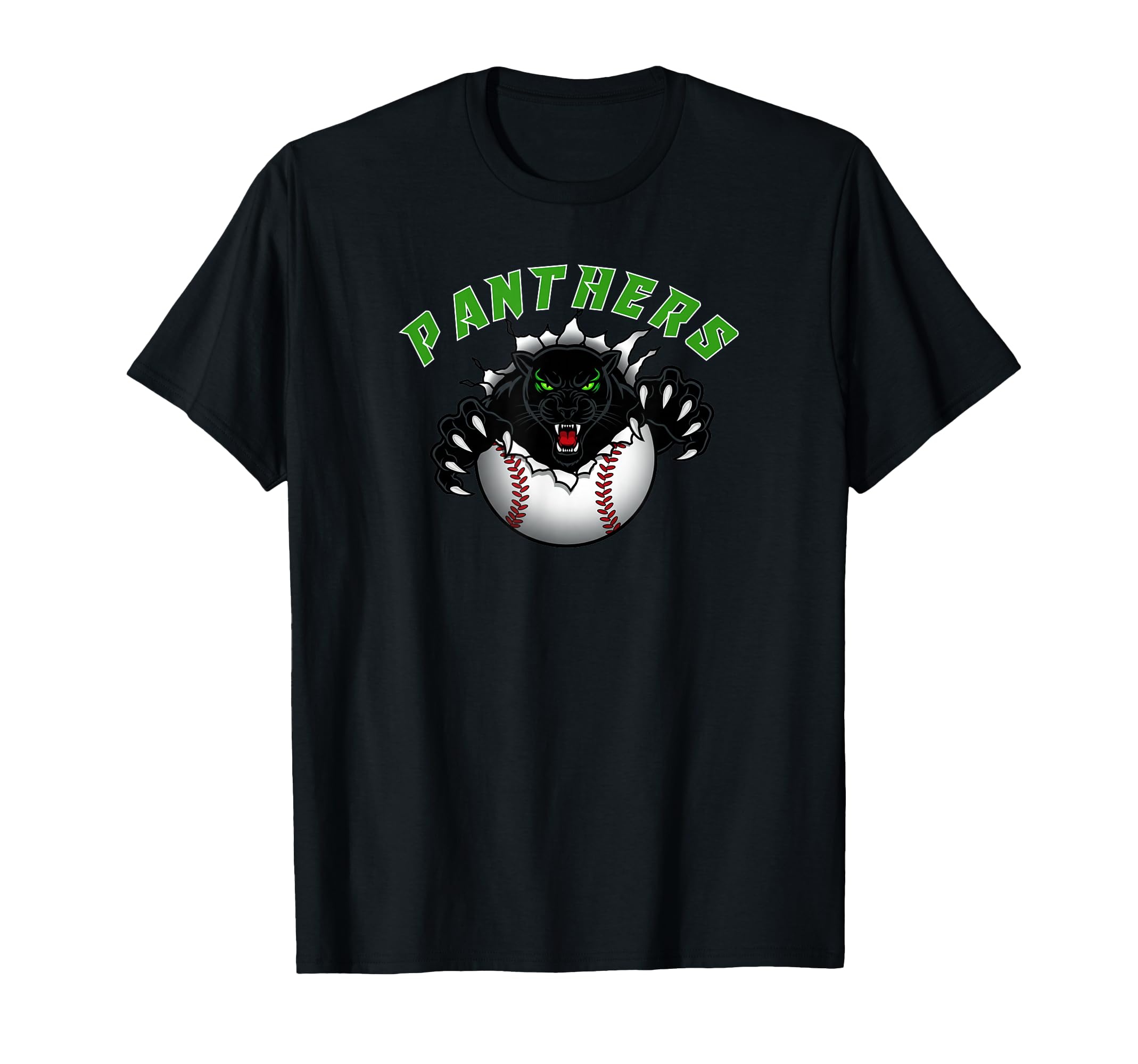 Panther Baseball T-Shirt - Aesthetic Graphic Men Women - T-Shirt, Sweatshirt, Hoodie