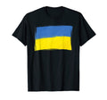 Ukrainian Distressed Flag Support Ukraine T-Shirt - Graphic Print Men Women - T-Shirt, Sweatshirt, Hoodie