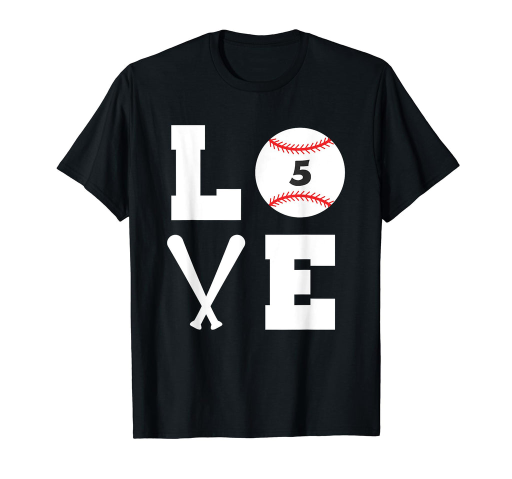 Baseball Player 5 Mom Baseball T-Shirt - Casual Everyday Wear Men Women - T-Shirt, Sweatshirt, Hoodie