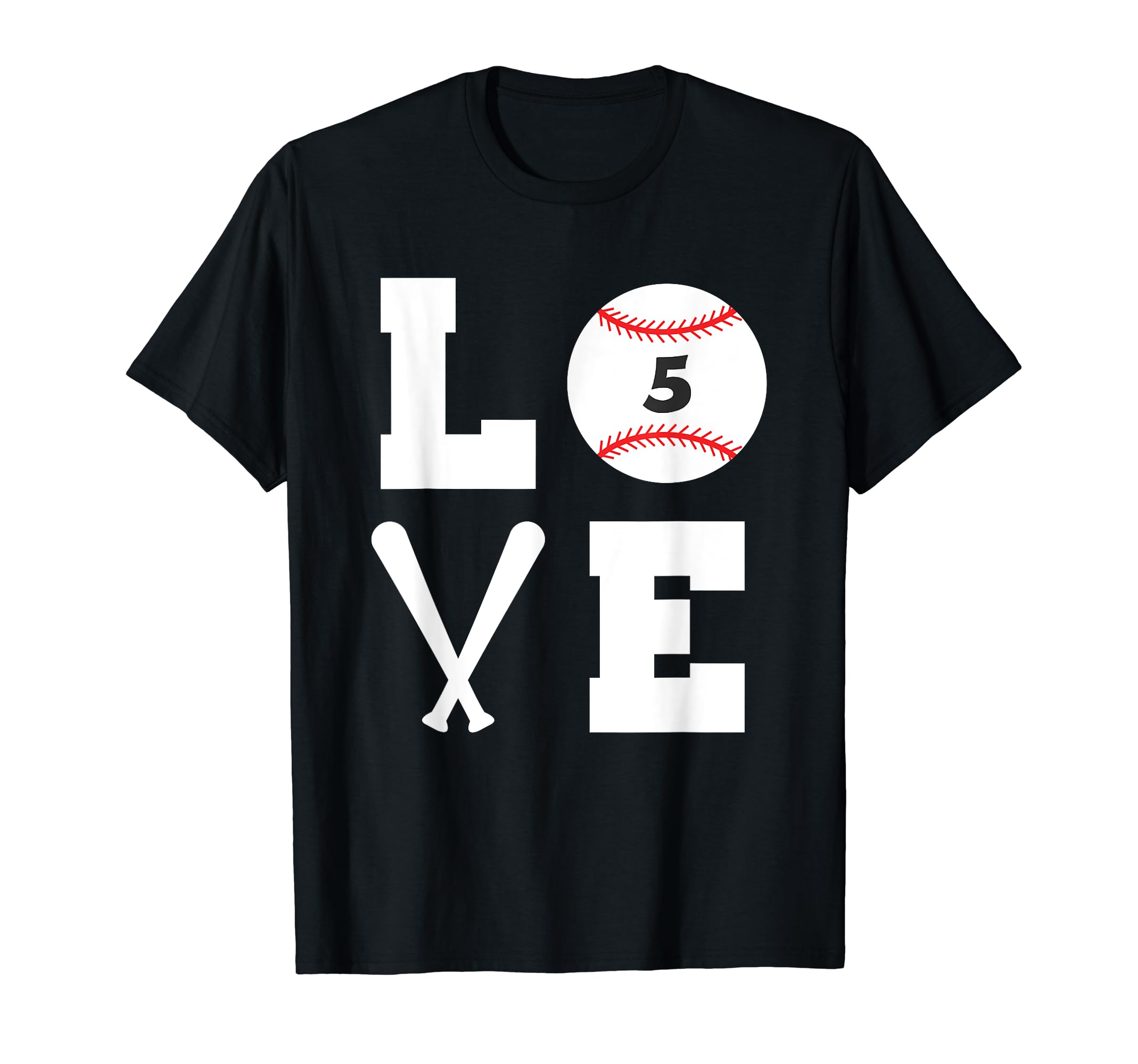 Baseball Player 5 Mom Baseball T-Shirt - Casual Everyday Wear Men Women - T-Shirt, Sweatshirt, Hoodie