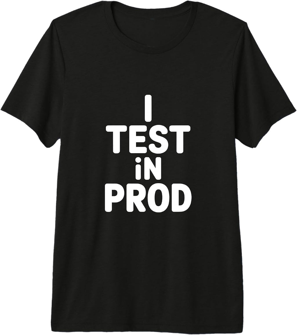 Programmer Tech Humor Monospace Coding Joke - Adult & Kids T-Shirts, Sweatshirts & Hoodies apparel design preview 1
