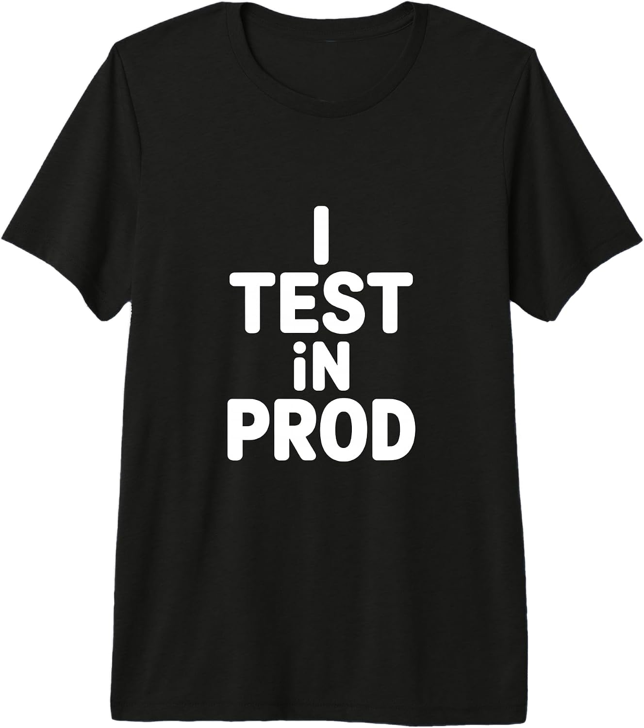 Programmer Tech Humor Monospace Coding Joke - Adult & Kids T-Shirts, Sweatshirts & Hoodies apparel design preview 1