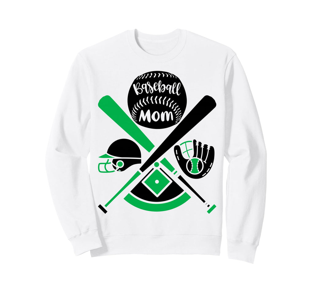 Baseball Mom Sports Mother Mom Sport Sweatshirt - Aesthetic Graphic Unisex - T-Shirt, Sweatshirt, Hoodie