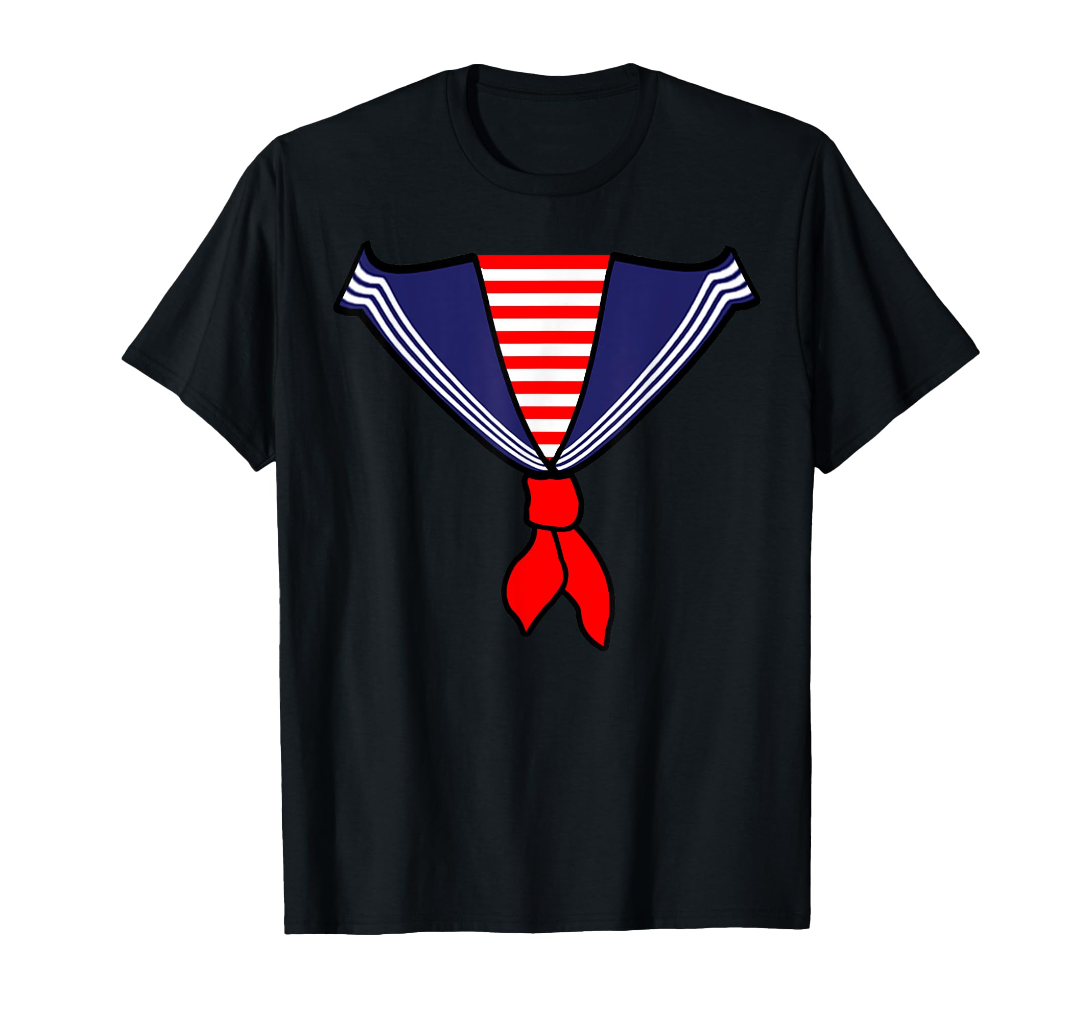 Deckhand Nautical Sailor Halloween Fancy T-Shirt - Graphic Print Men Women - T-Shirt, Sweatshirt, Hoodie