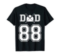 Number 88 Players Biggest Fan Baseball T-Shirt - Aesthetic Graphic Unisex - T-Shirt, Sweatshirt, Hoodie