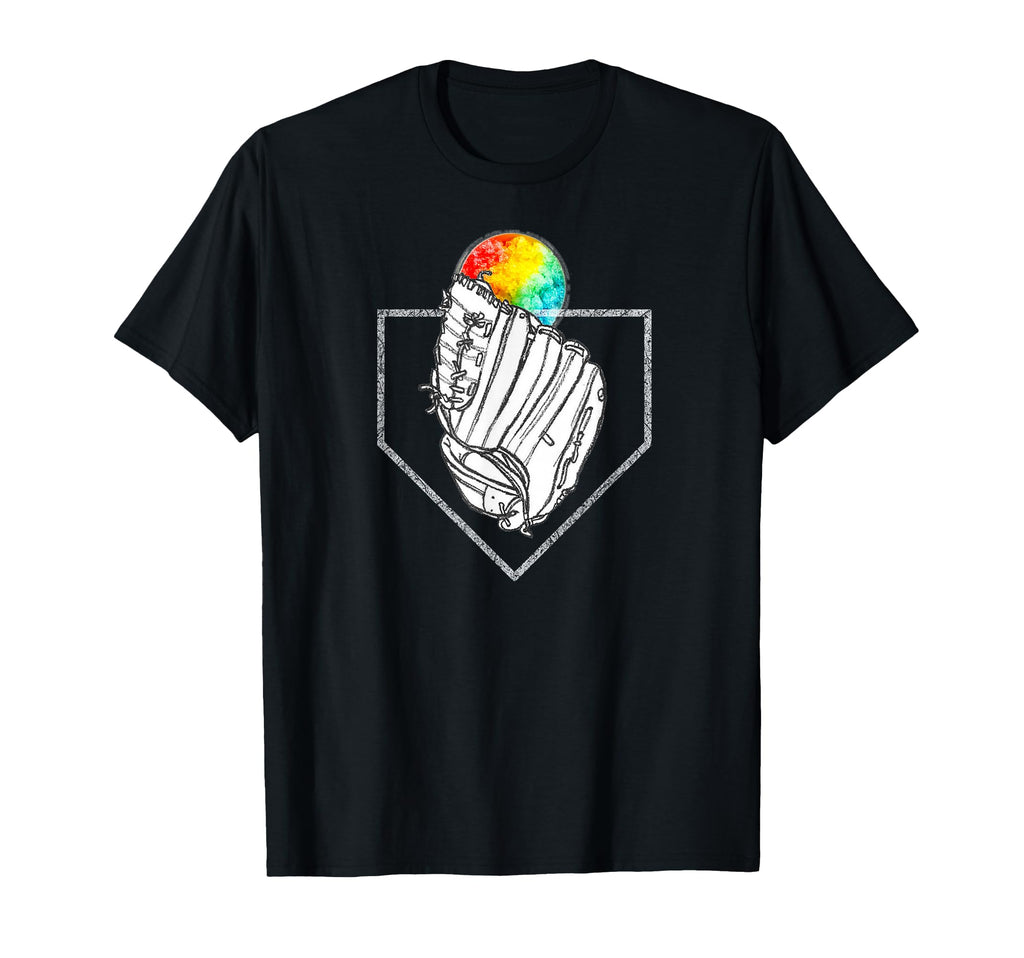 Snow Cone Catch Softball Baseball T-Shirt - Graphic Print Men Women - T-Shirt, Sweatshirt, Hoodie