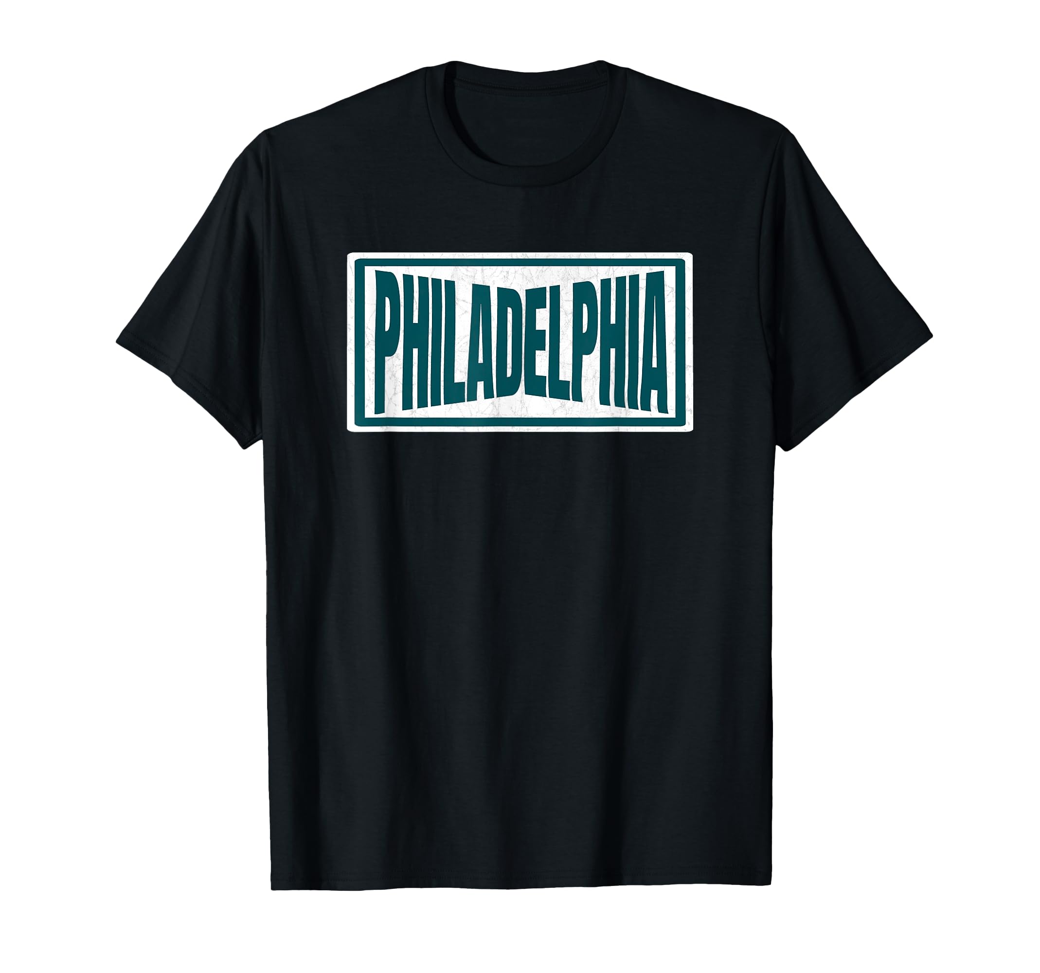 Philadelphia Green White Striped T-Shirt - Trendy Graphic Unisex - T-Shirt, Sweatshirt, Hoodie