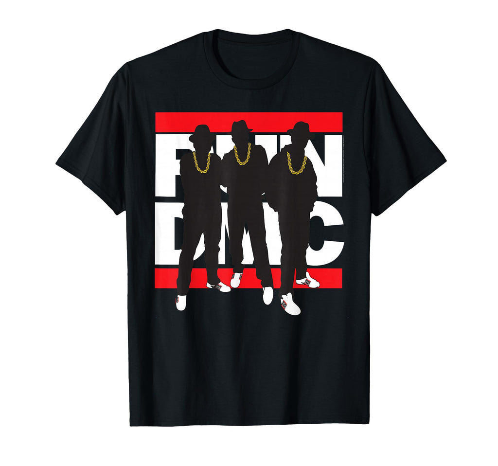 Run Dmc Silhouette Band Small T-Shirt - Graphic Print Men Women - T-Shirt, Sweatshirt, Hoodie