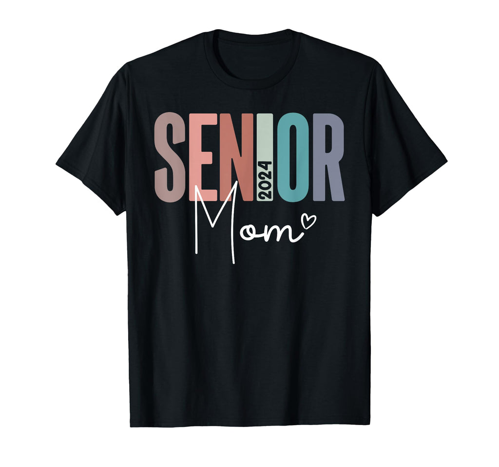 Senior Mom 2024 Class 2024 T-Shirt - Unique Graphic for Adults - T-Shirt, Sweatshirt, Hoodie