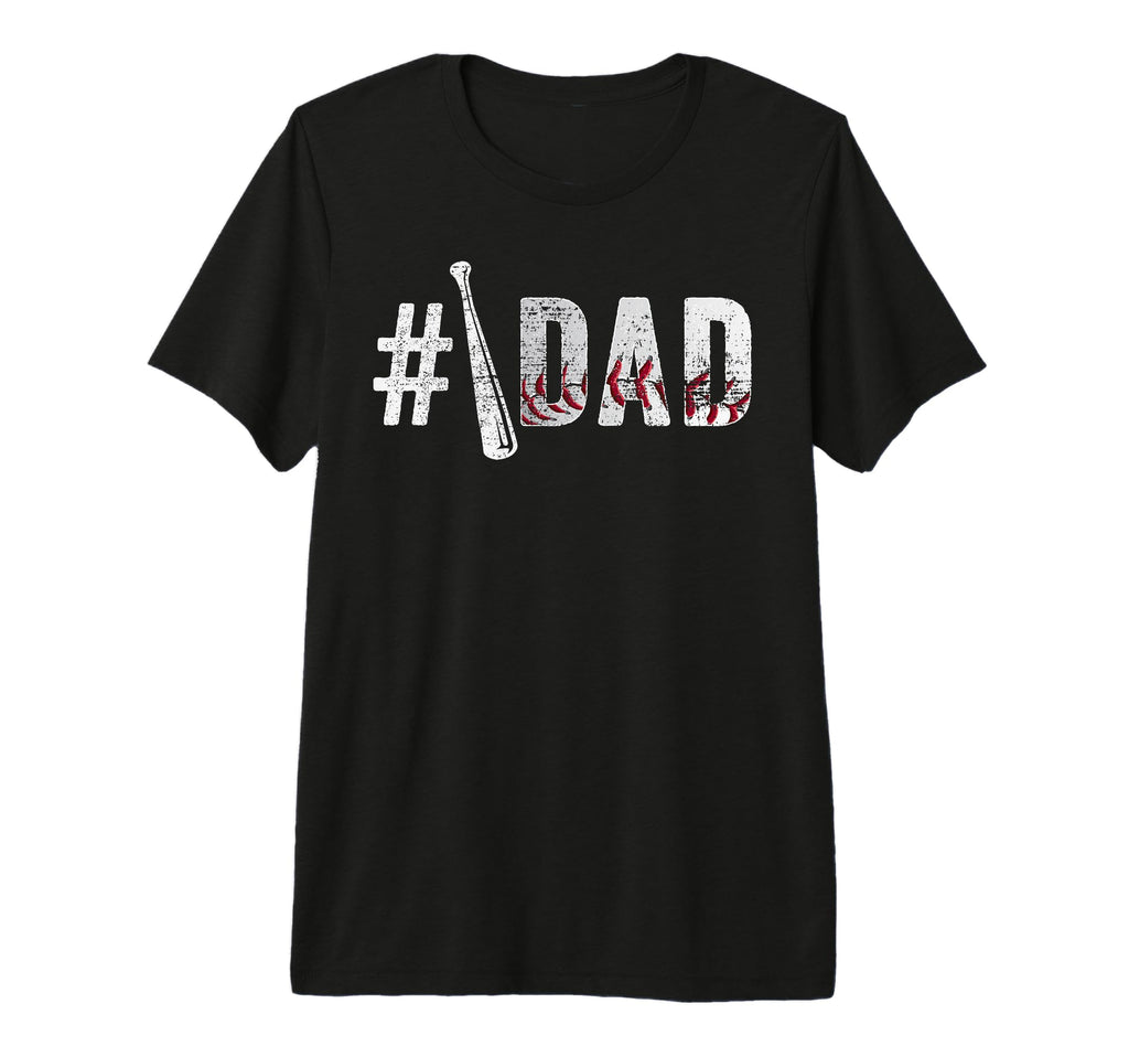 Number One Baseball Dad Fathers Day T-Shirt - Graphic Print for Adults - T-Shirt, Sweatshirt, Hoodie