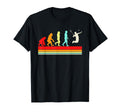 Funny Badminton Evolution T-Shirt - Minimalist Print Men Women - T-Shirt, Sweatshirt, Hoodie