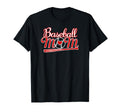 Love Baseball Mom Laces Heart Mothers Day T-Shirt - Trendy Graphic Unisex - T-Shirt, Sweatshirt, Hoodie