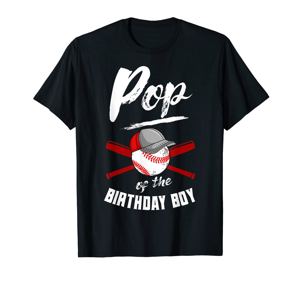 Pop Birthday Baseball Bday Party T-Shirt - Novelty Apparel for Adults - T-Shirt, Sweatshirt, Hoodie