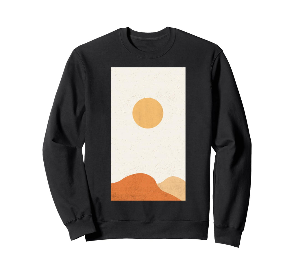Bohemian Desert Sun Nature Sweatshirt - Aesthetic Graphic for Adults - T-Shirt, Sweatshirt, Hoodie
