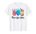 Peace Love Boba Bubble Tea Teen T-Shirt - Minimalist Print for Adults - T-Shirt, Sweatshirt, Hoodie