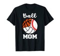 Ball Mom Funny Baseball Volleyball T-Shirt - Unique Graphic Unisex - T-Shirt, Sweatshirt, Hoodie