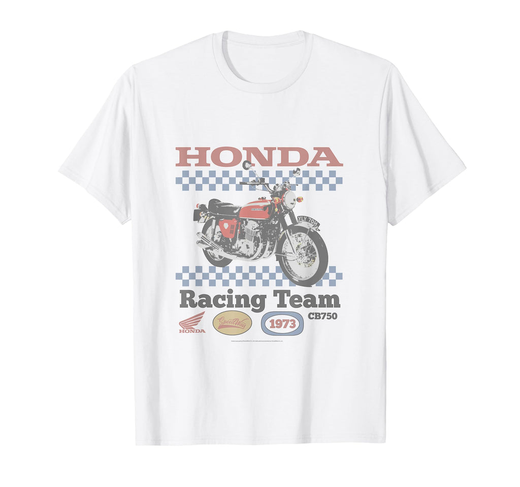 Honda Powersports Cb750 Racing Team T-Shirt - Graphic Print Men Women - T-Shirt, Sweatshirt, Hoodie