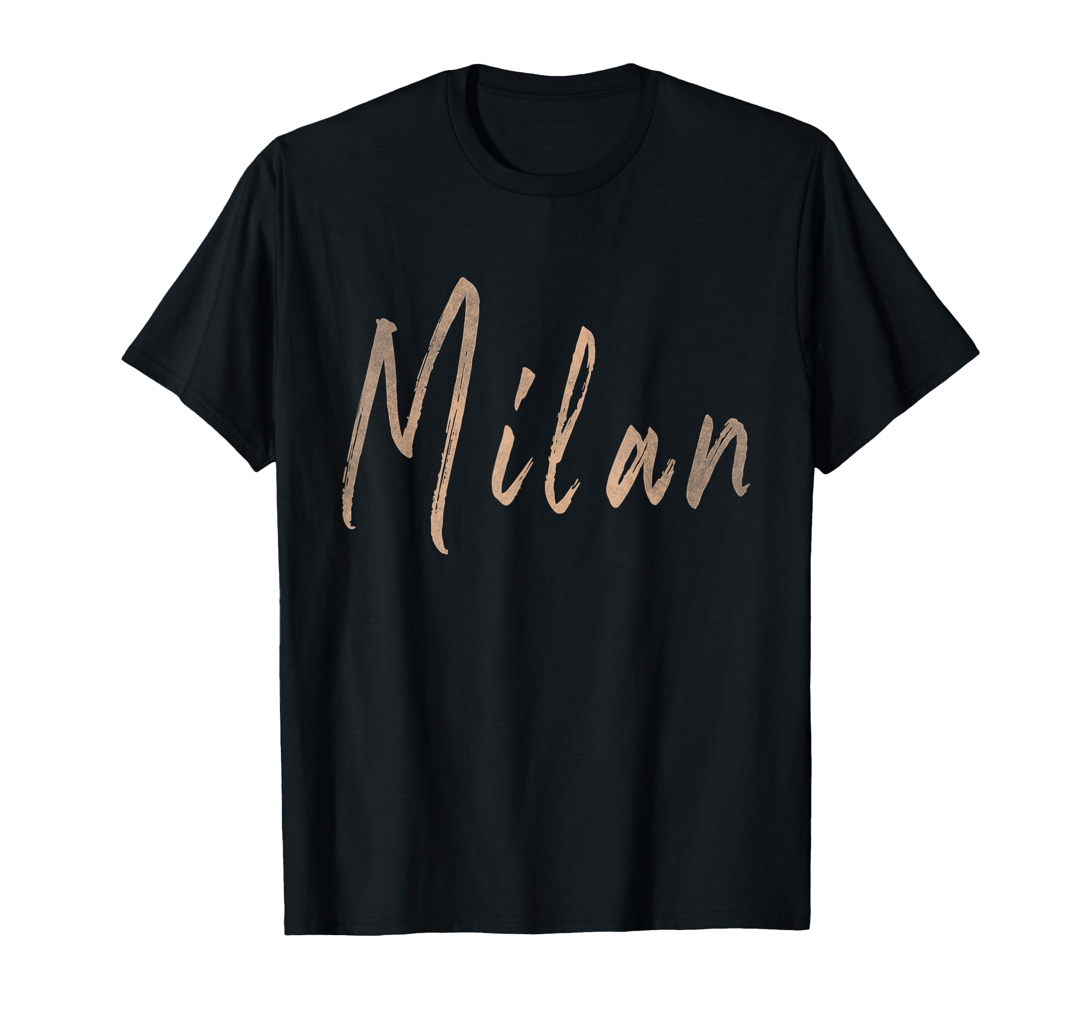 Milan Italy Elegant T-Shirt - Custom Art Print Unisex - T-Shirt, Sweatshirt, Hoodie