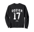 Hunter Dozier 17 Kansas City Mlbpa Sweatshirt - Novelty Apparel Men Women - T-Shirt, Sweatshirt, Hoodie