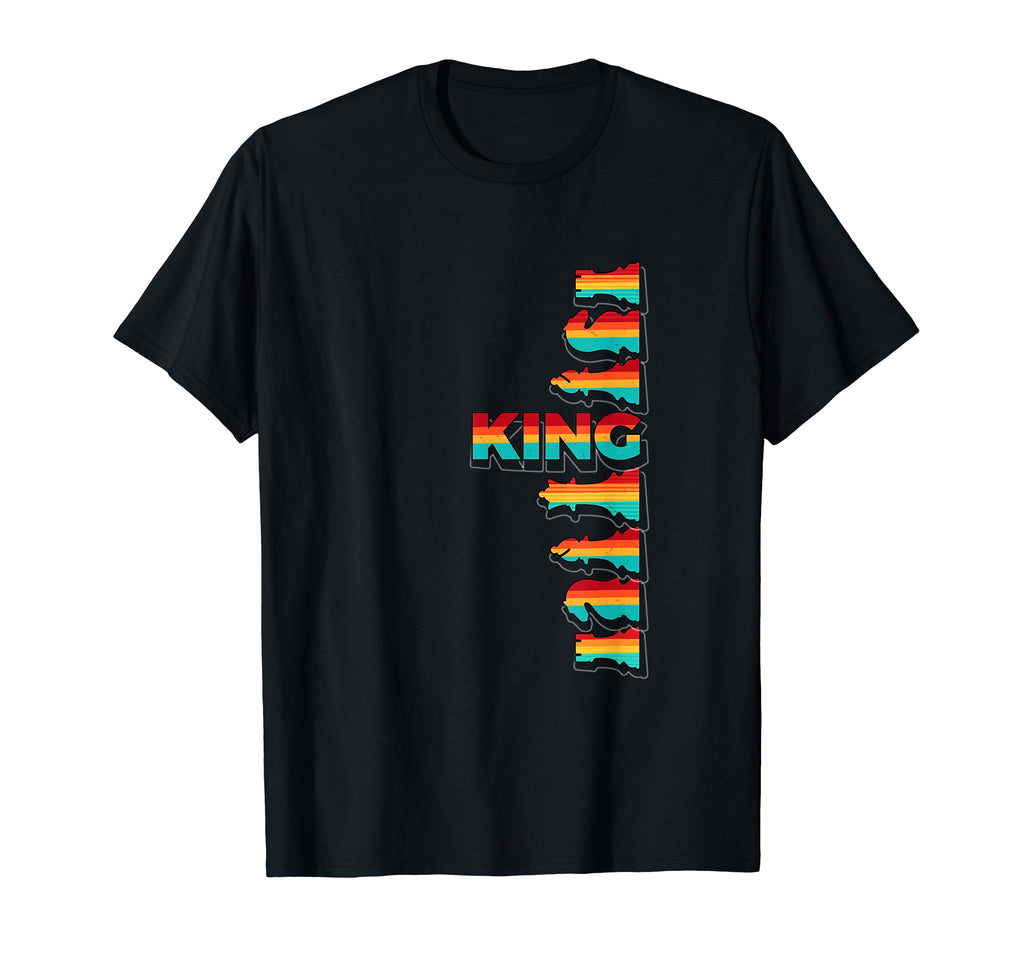 King Chess Set 70S Chess Lover T-Shirt - Trendy Graphic Unisex - T-Shirt, Sweatshirt, Hoodie