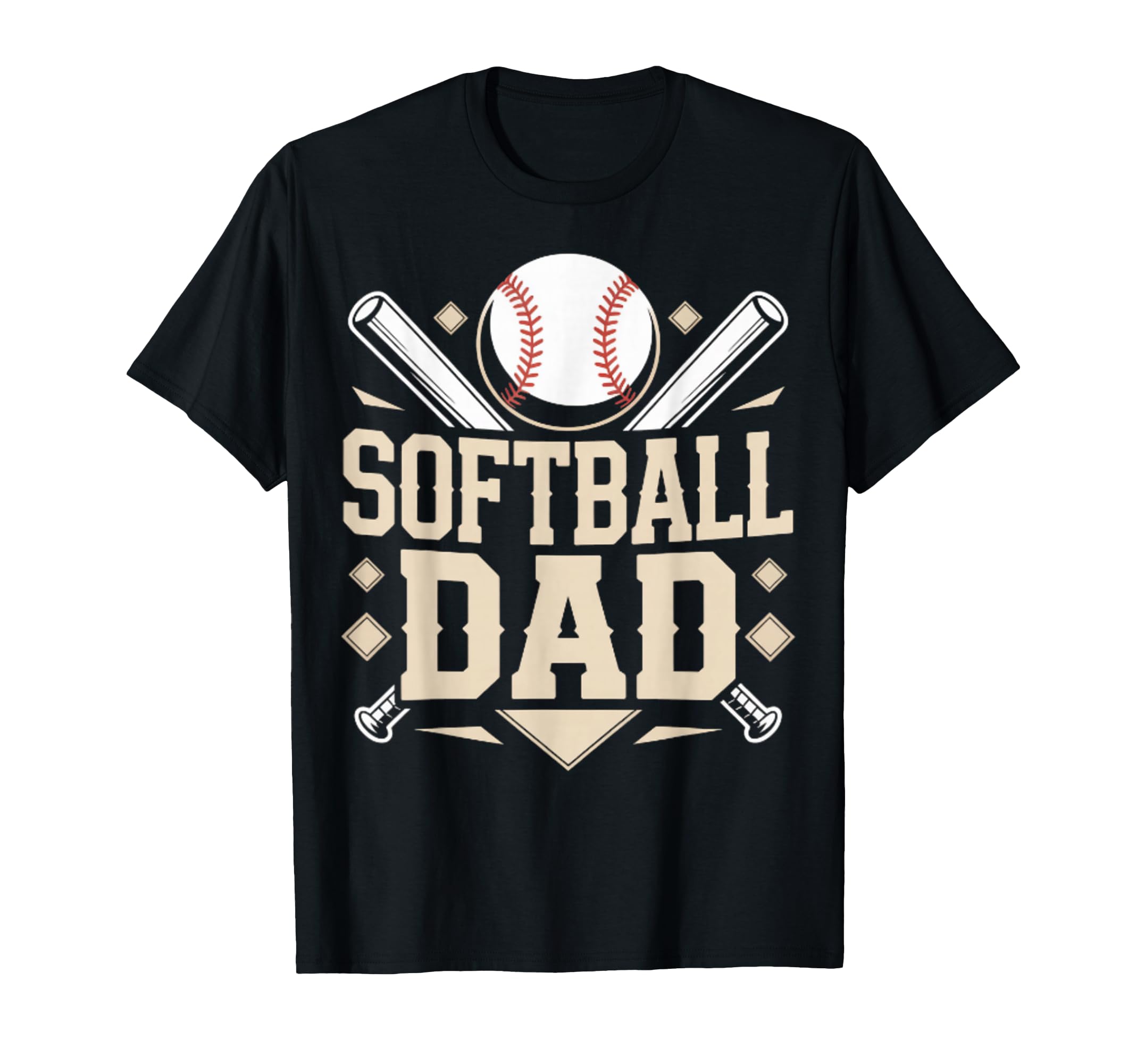 Softball Baseball Sports T-Shirt - Graphic Print Unisex - T-Shirt, Sweatshirt, Hoodie
