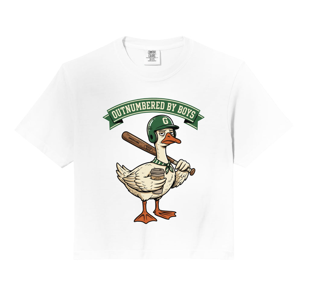 Outnumbered Mom Goose Baseball Sweatshirt - Streetwear Style for Adults - T-Shirt, Sweatshirt, Hoodie