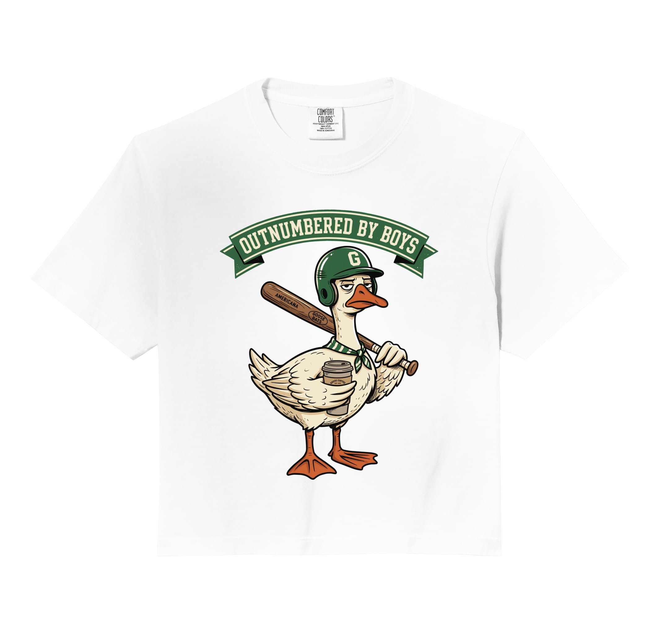 Outnumbered Mom Goose Baseball Sweatshirt - Streetwear Style for Adults - T-Shirt, Sweatshirt, Hoodie