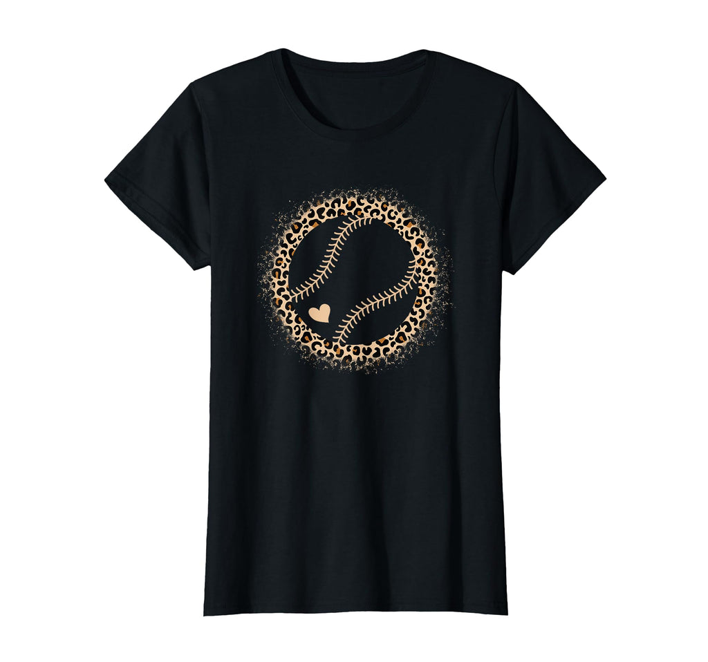 Softball Leopard Softball Player T-Shirt - Trendy Graphic Unisex - T-Shirt, Sweatshirt, Hoodie