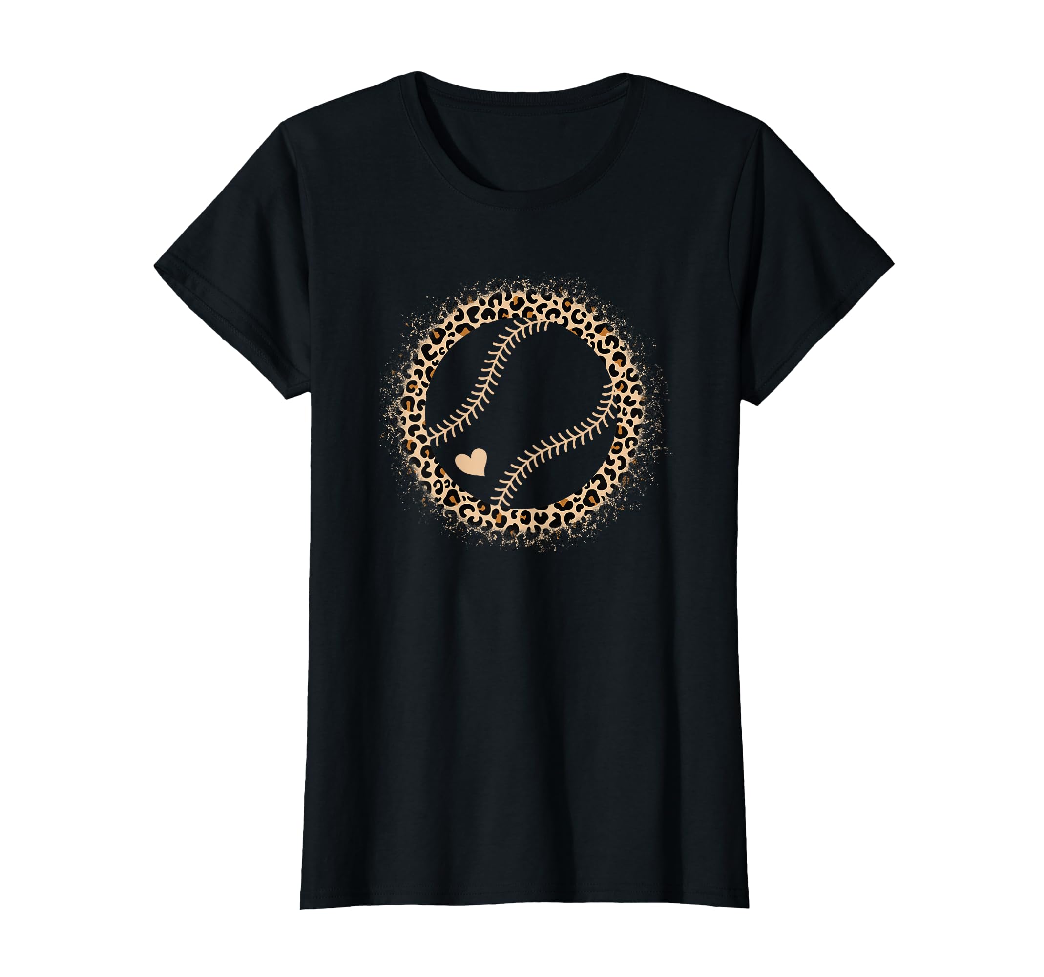Softball Leopard Softball Player T-Shirt - Trendy Graphic Unisex - T-Shirt, Sweatshirt, Hoodie