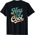 Fun Cool Back Print People Hey I'm - Adult & Kids T-Shirts, Sweatshirts & Hoodies apparel design preview 1