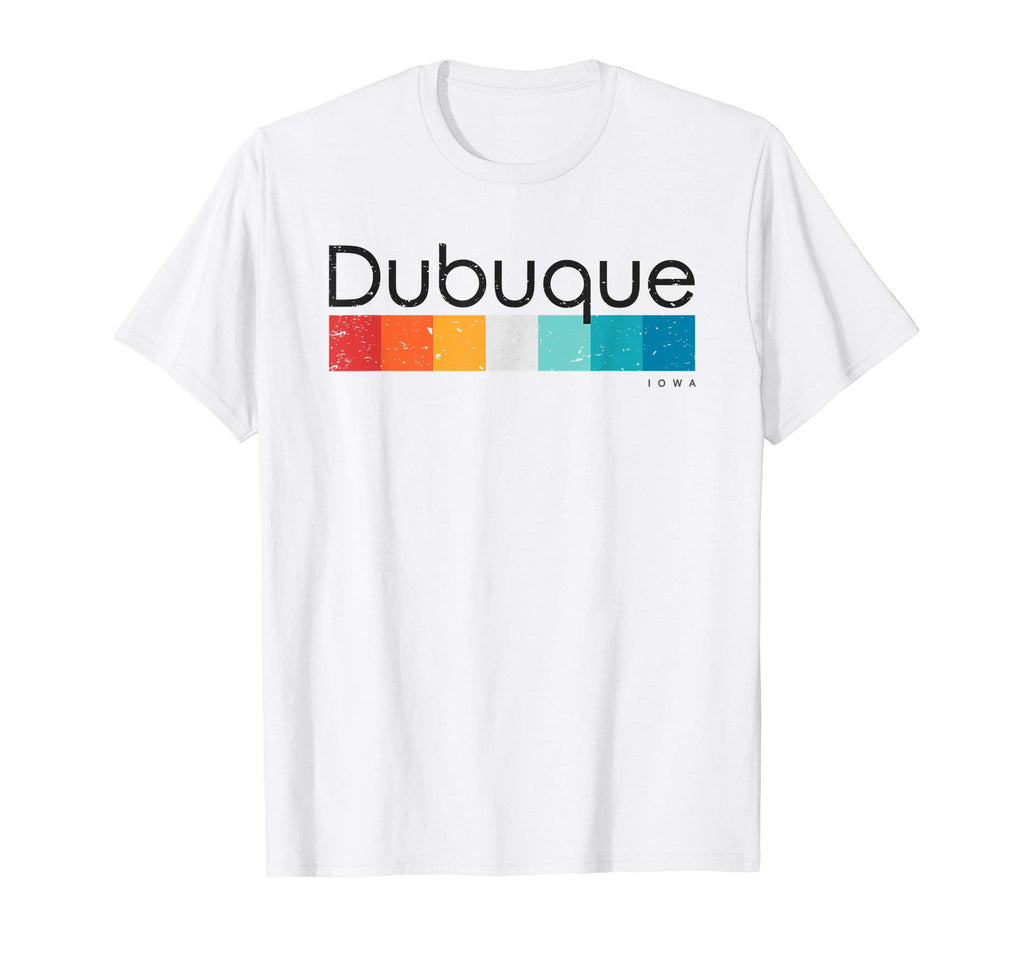 Dubuque Iowa T-Shirt - Aesthetic Graphic for Adults - T-Shirt, Sweatshirt, Hoodie