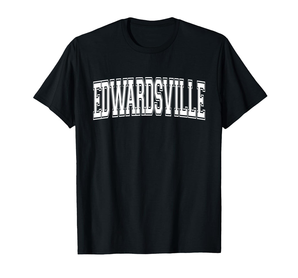 Edwardsville Il Illinois Usa Sports T-Shirt - Custom Art Print for Adults - T-Shirt, Sweatshirt, Hoodie