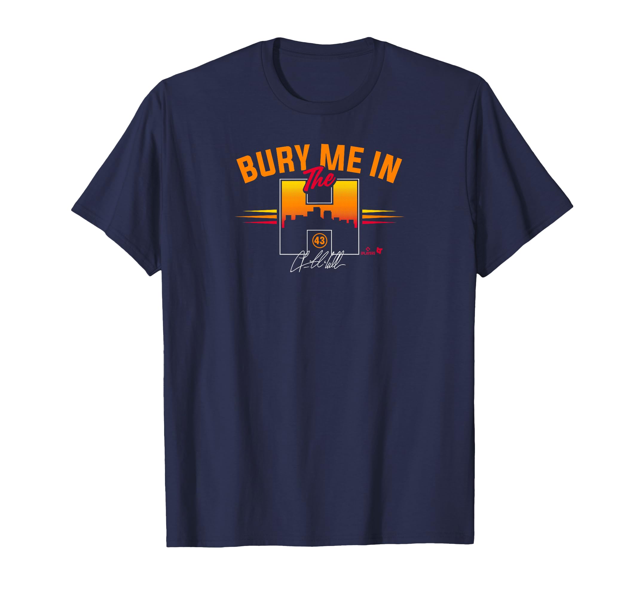 Lance Mccullers Jr Bury Me H Houston T-Shirt - Graphic Print Men Women - T-Shirt, Sweatshirt, Hoodie