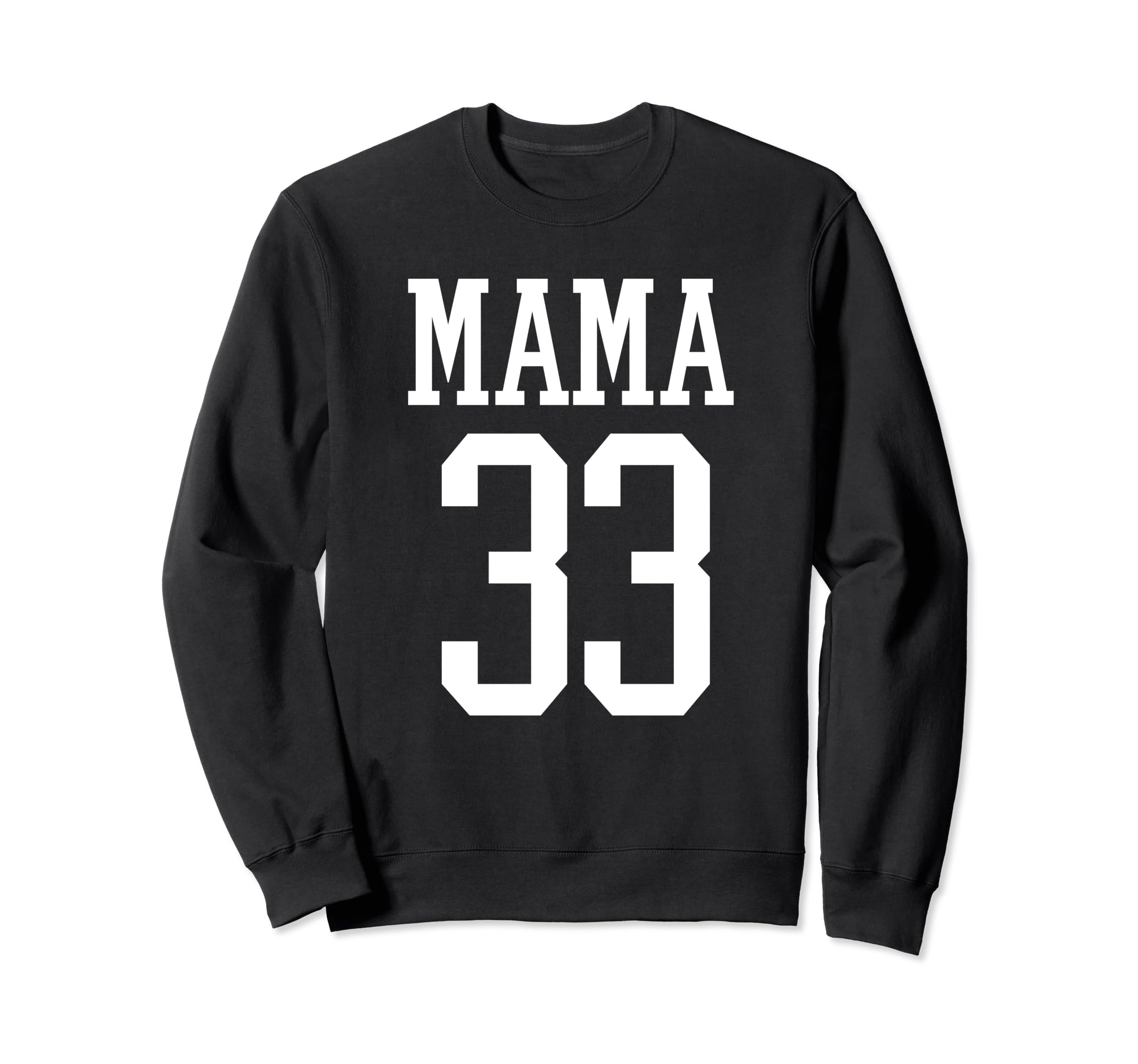 Number 33 Mama Biggest Fan Spirit Sweatshirt - Aesthetic Graphic Men Women - T-Shirt, Sweatshirt, Hoodie
