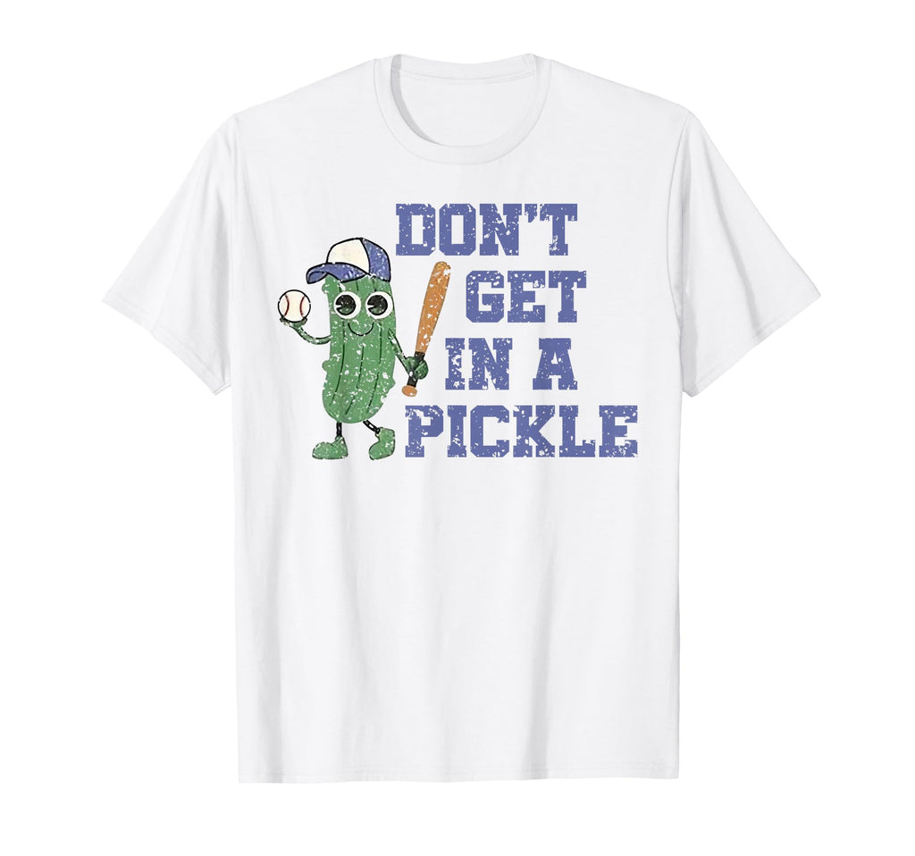 Funny Baseball Dont Get Pickle T-Shirt - Aesthetic Graphic for Adults - T-Shirt, Sweatshirt, Hoodie