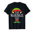 Baseball Elf Matching Family Elf T-Shirt - Aesthetic Graphic Unisex - T-Shirt, Sweatshirt, Hoodie